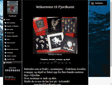 Tablet Screenshot of fjordkunst.com